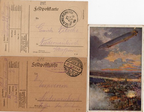 111 zeppelin antwerpen - ak, +