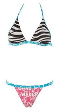 Kejton Brasil sexy Triangel Bikini Zebra, Gr.: M K527