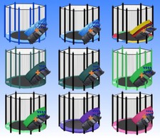Trampolin sicherheitsnetz - sicherheitsnetz, +