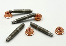 10 St. Torx Stehbolzen M8x50 (M8x52) 8.8  Zi-Ni +Kupfermutter M8 SW13 mit Bund