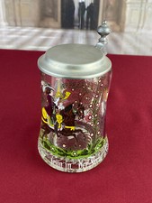 Alter Krug aus Glas, mit