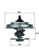KÜHLMITTEL THERMOSTAT FÜR