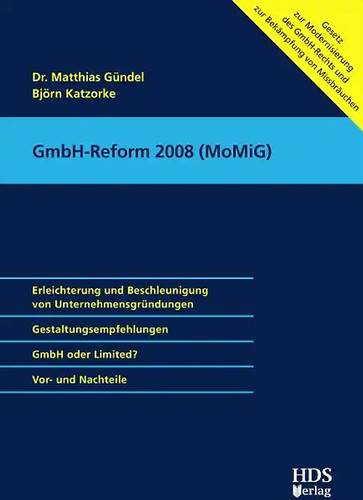 Gmbh reform 2008 - 2008, (momig)