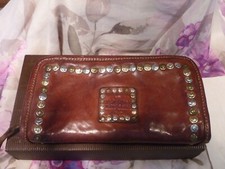 ORIGINAL CAMPOMAGGI Damen Geldbörse/Portemonnaie "Campomaggi" Cognac