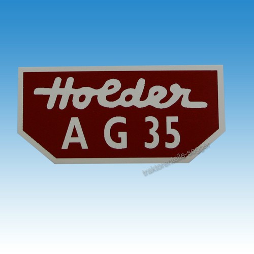 Holder typenaufkleber für - holder,
