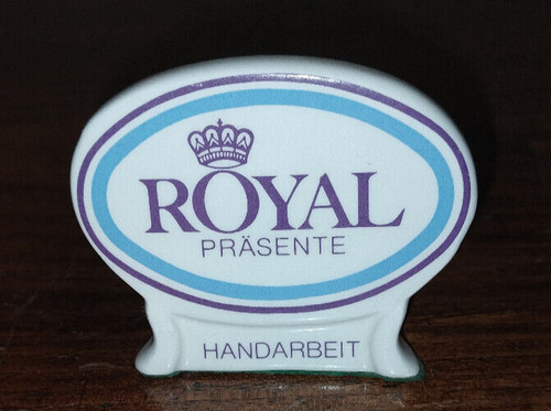 Porzellanaufsteller royal - porzellanaufsteller, "royal"