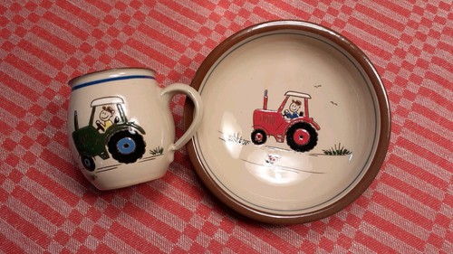 Kinder geschirr set keramik - geschirr-set,