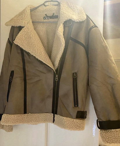 Zara damen biker - damen, biker-lederjacke