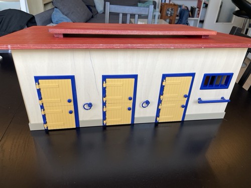 Schleich pferdestall aus - aus, holz