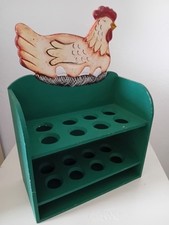 Alter Eierständer Eierregal Etagere 16 Eier Hofladen Shabby Vintage Landhaus 