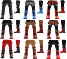 Playmobil Beine Stiefel geschnürt gebunden Ritter Wikinger Barbaren Fellstiefel