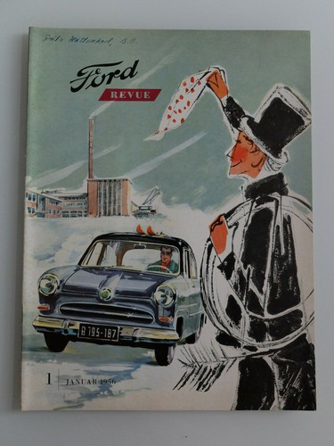 Ford revue januar 1956 - revue,
