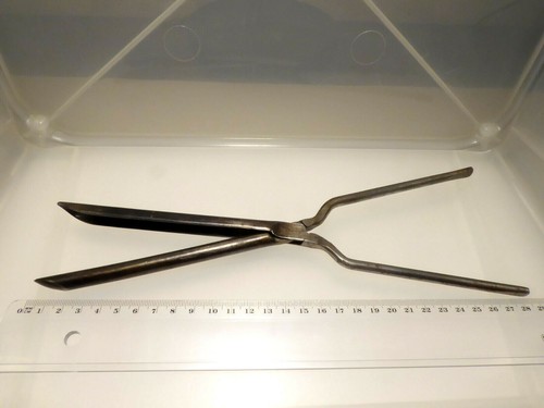 Antik lockenzange lockenstab - antik,