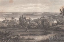 Staaten-Island. Bay von New