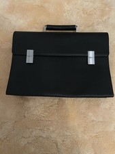 Porsche Design - Schwarze Aktentasche aus Leder ClassicLine
