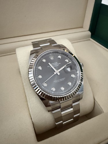 Rolex datejust 126334 slate - rolex,