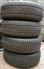 4 Dunlop Winterreifen M+S Winter Sport5 215/65/16 auf Stahlfelgen