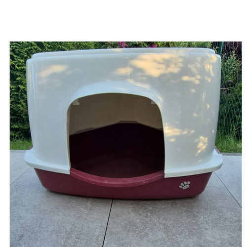 Eck katzentoilette mit haube - eck-katzentoilette,