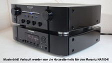 Original Holzseiten Holzseitenteile Holzwangen schwarz für Marantz NA7004 - TOP!