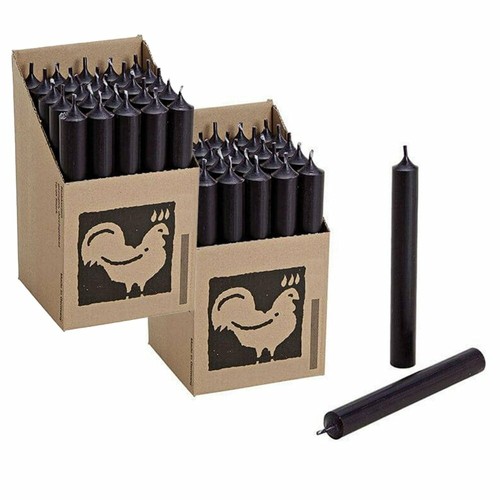 Stabkerzen schwarz - 25,