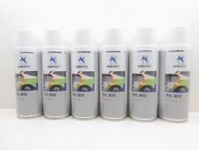 6x FARBE REINWEISS WEISS RAL 9010LACK LACKSPRAY SPRAY SPRAYDOSE 2400ML 