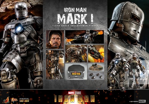 Iron man mark 6 figur - man,