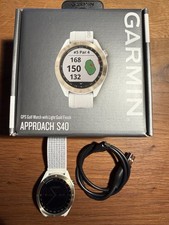 Garmin Approach S40 Golf Uhr Weiß