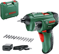 Bosch PSR Select Akkuschrauber-Set 1,5 Ah 3,6 Volt Micro-USB Zubehörpaket