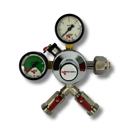 Co2 druckminderer doppelt 3bar - doppelt,