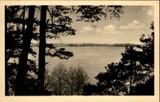 Goyatz Kreis Lübben Brandenburg DDR Postkarte 1956 Partie am Schwielochsee See
