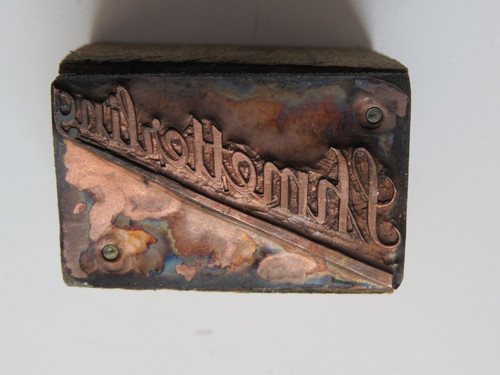 Druckplatte flemming - druckplatte,, c.l.