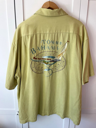 Tommy bahama herren seidenhemd - bahama,