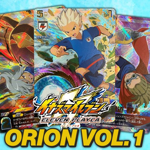 Inazuma eleven playca - playca, karten