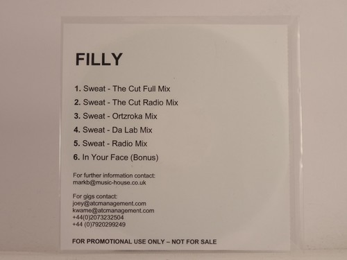 Filly sweat track promo - filly,