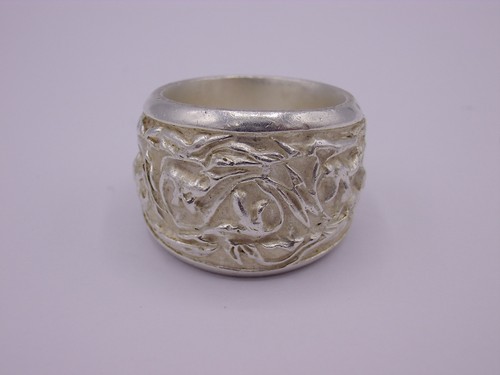 Drachenfels design ring silber - design,
