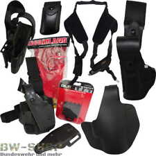 ORIGINAL POLIZEI HOLSTER MAGAZINTASCHE GÜRTELHOLSTER SCHULTERHOLSTER AKAH SAFARI