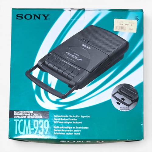 Sony tcm 939 kassettenrecorder - sony,