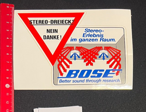 Bose better sound - sound, through