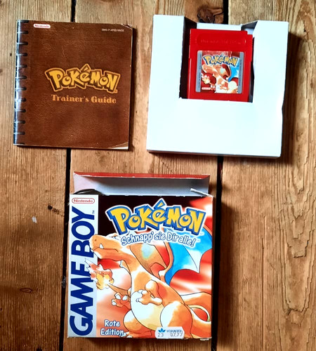 Pokemon rote edition game - rote,
