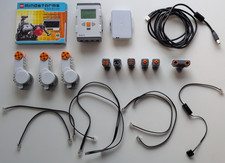 LEGO Mindstorms: NXT - Kommandoblock, Motoren, Sensoren, Kabel, Akku - ganz