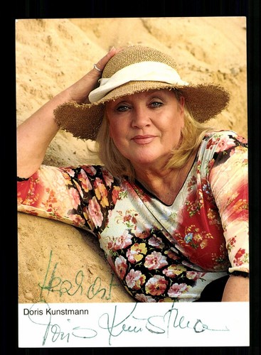 Doris kunstmann autogrammkarte - doris,