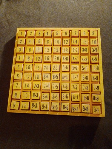 Holzspiel 1x1 mathematik - holzspiel,