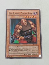 Yu-Gi-Oh Einzelkarte Dark Scorpion - Gorg the Strong bespielt