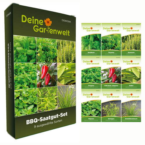 Bbq saatgut set - set, samen