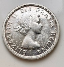 Canada 1 Dollar 1954 Kanada Elizabeth II Kanu Silbermünze Km#54