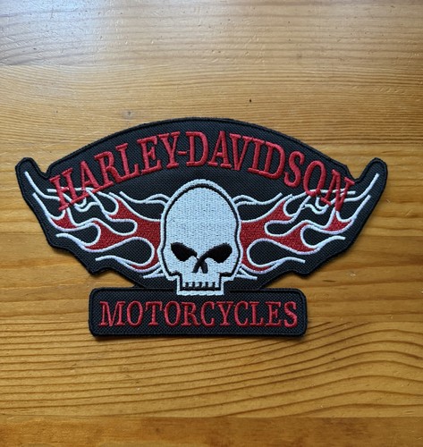 Harley davidson emblem patch - harley,