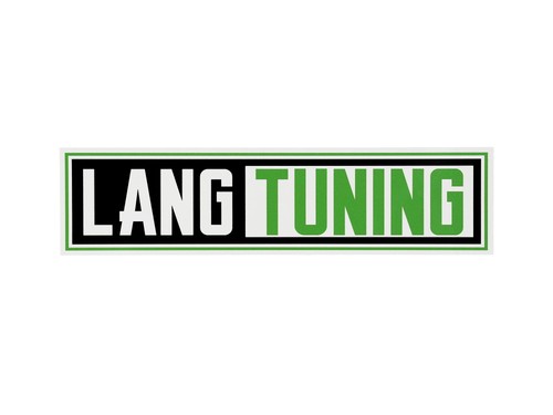 Aufkleber langtuning - aufkleber, "langtuning"