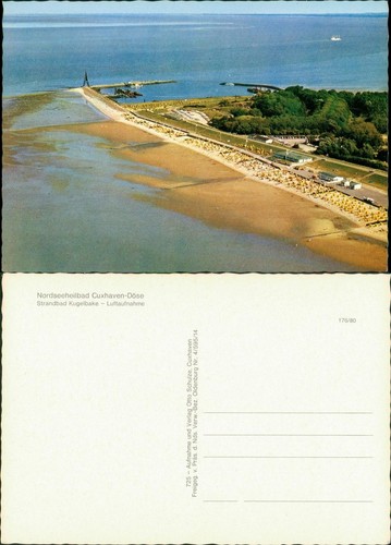 Ansichtskarte cuxhaven - ansichtskarte,