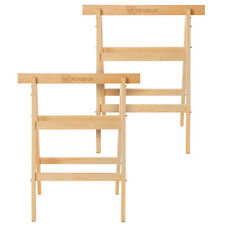 KADAX Klappbare Trittleiter aus Holz, 54 x 53 x 82 cm, 2 Stück