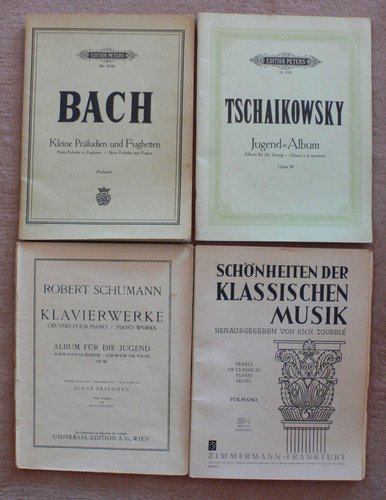 Notenkonvolut bach - notenkonvolut,